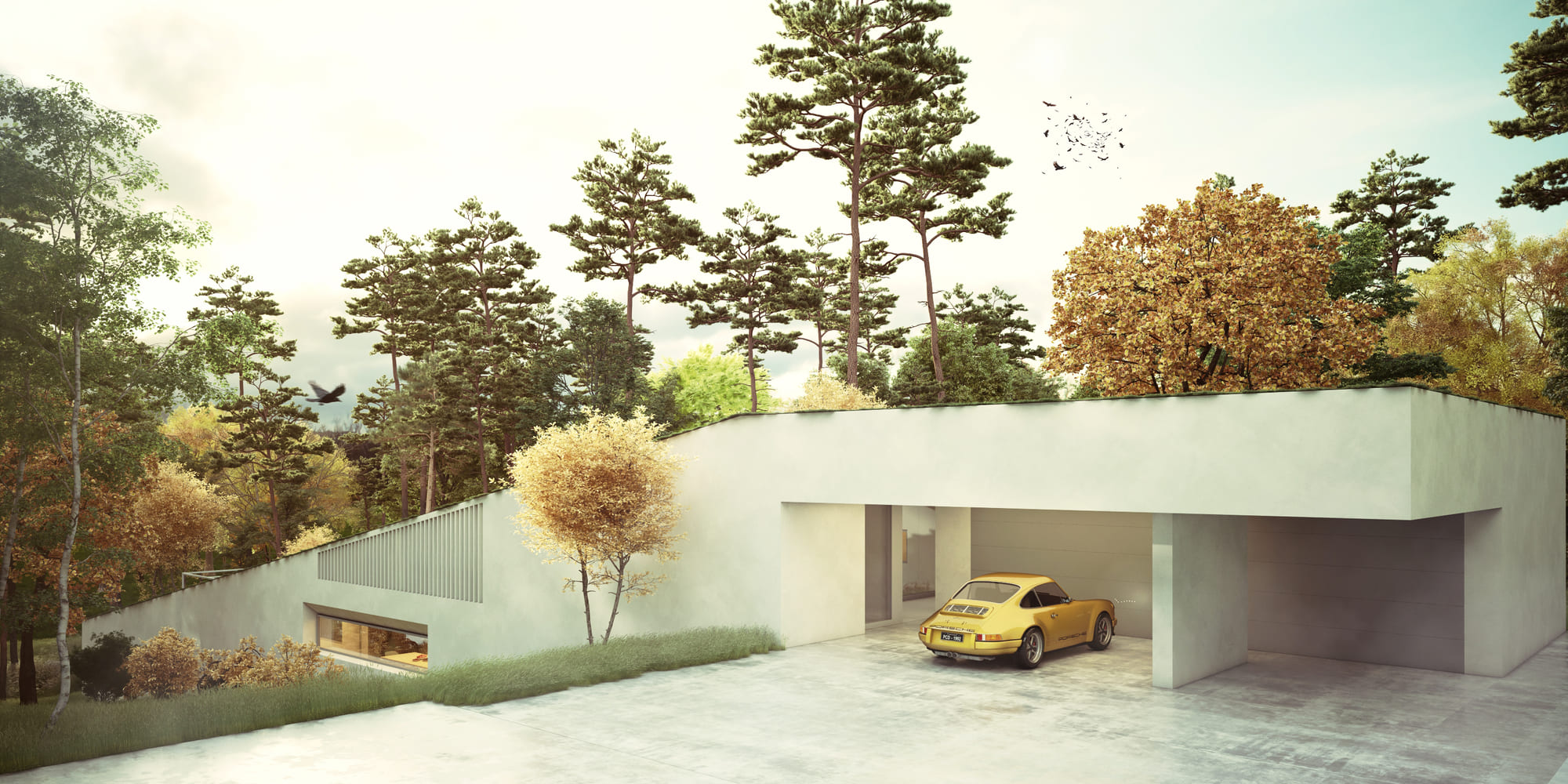 Vila v lese Suchý Vrch - Exteriér